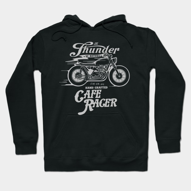 Cafe Racer Hoodie by fanteesau